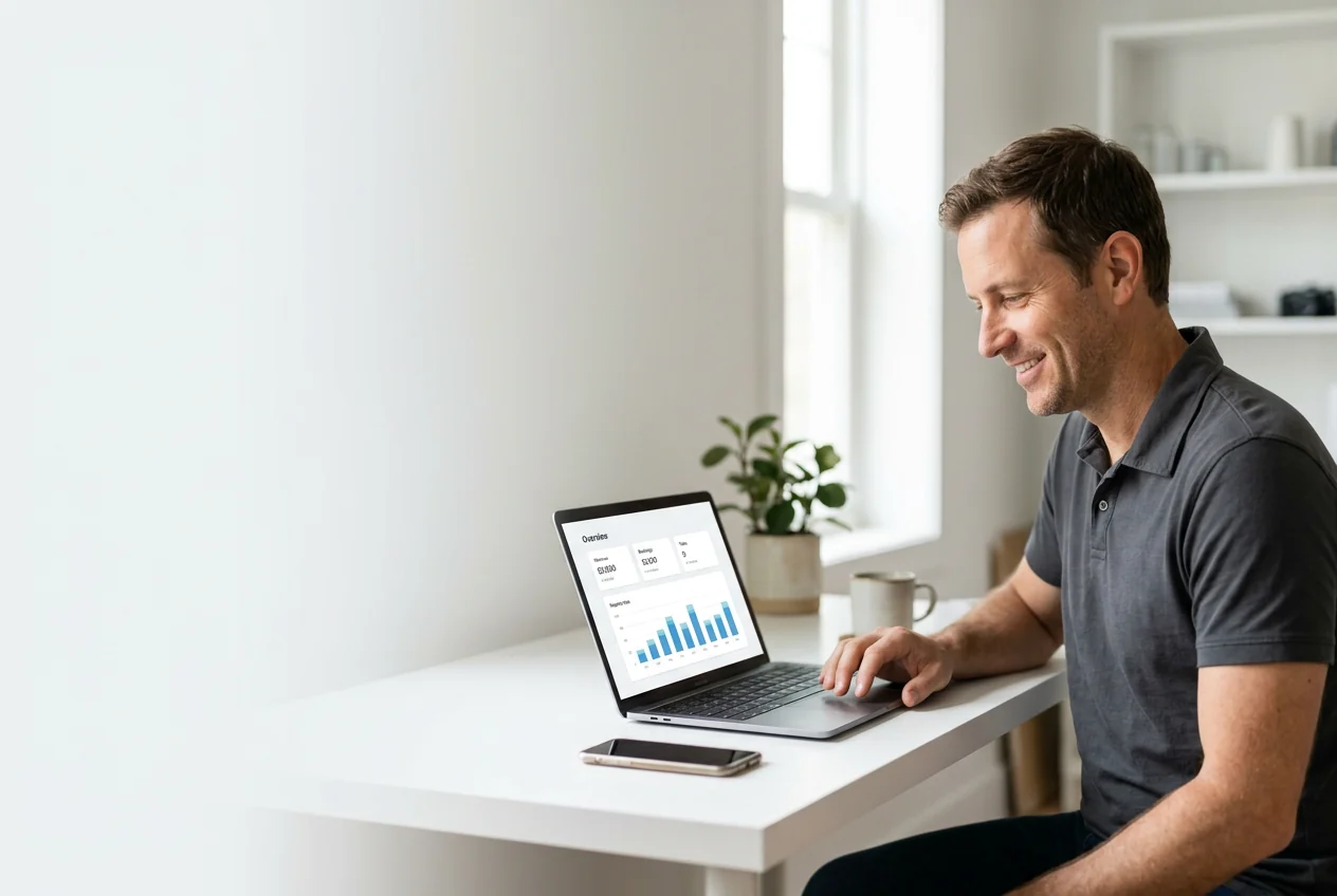 A service-business owner using QuoteLock in New Zealand